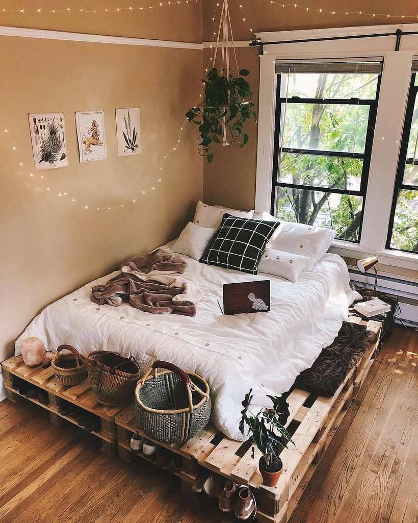 Phòng ngủ phong cách retro